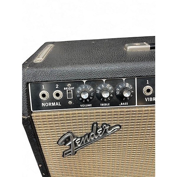 Vintage 1964 Fender Vibrolux Reverb Amp Tube Guitar Combo Amp