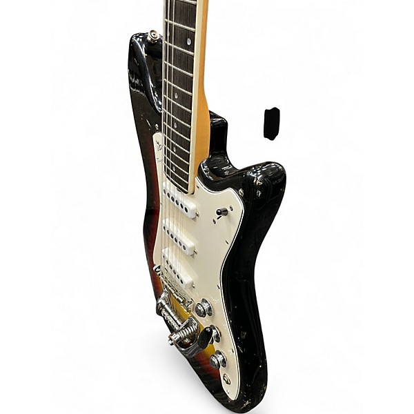 Vintage 1966 VOX Tempest XII 2 Color Sunburst Solid Body Electric Guitar