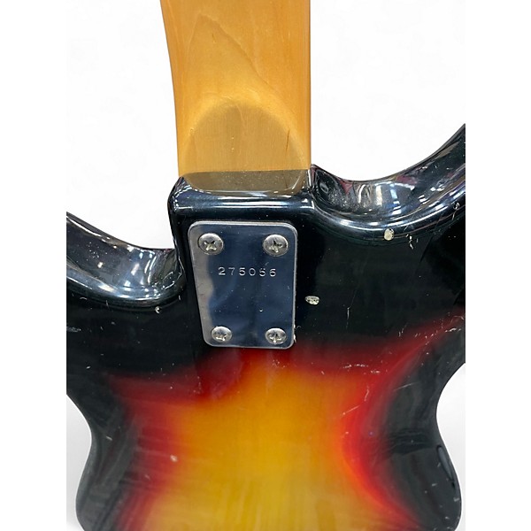 Vintage 1966 VOX Tempest XII 2 Color Sunburst Solid Body Electric Guitar