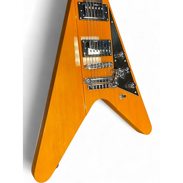 Used Reverend volcano Amber Solid Body Electric Guitar