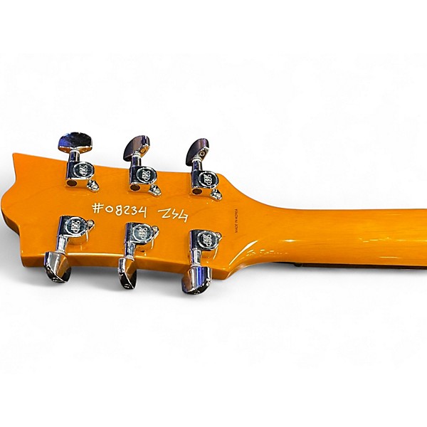 Used Reverend volcano Amber Solid Body Electric Guitar