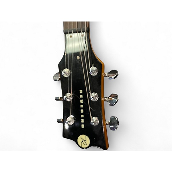 Used Reverend volcano Amber Solid Body Electric Guitar