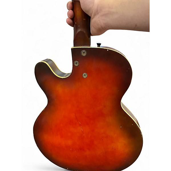 Used Harmony ROCKET BROWN BURST Hollow Body Electric Guitar