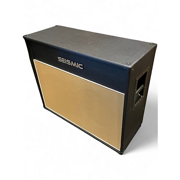 Used Seismic Audio 2x12 Cabinet Celestion V30's Guitar Cabinet