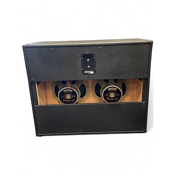 Used Seismic Audio 2x12 Cabinet Celestion V30's Guitar Cabinet