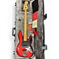 Used 2024 Fender American Ultra II Jazz Bass Sinister Red Electric Bass Guitar