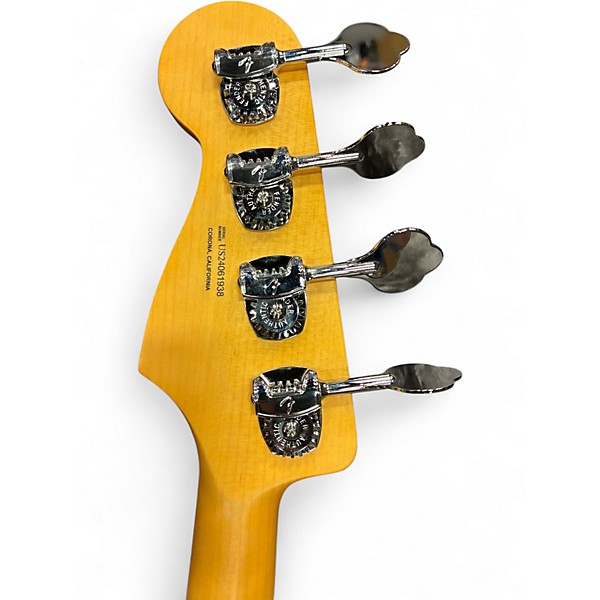 Used 2024 Fender American Ultra II Jazz Bass Sinister Red Electric Bass Guitar