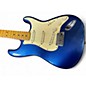Used Fender American Ultra Stratocaster Blue Solid Body Electric Guitar