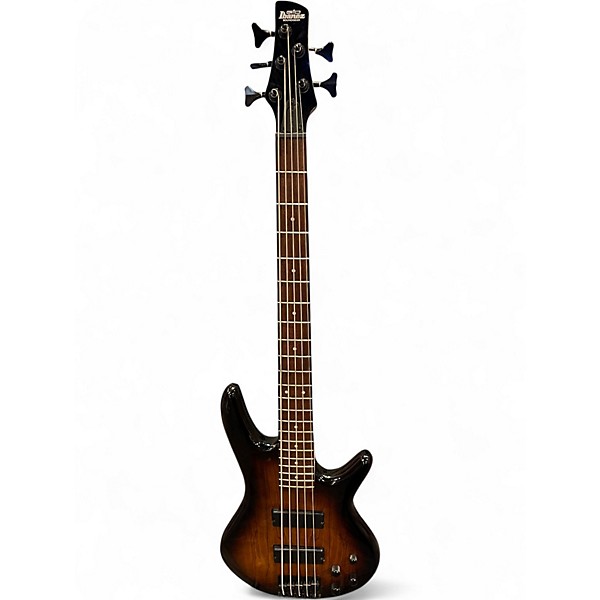 Used Ibanez GSR205SM Brown Burst Electric Bass Guitar
