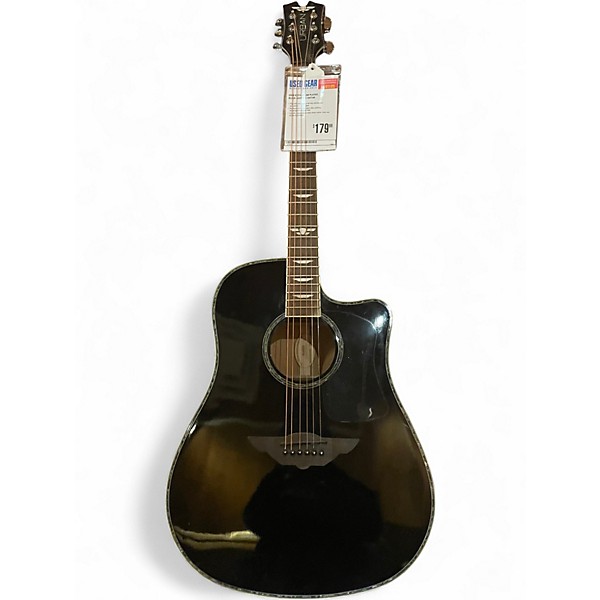 Used Keith Urban Player Black Acoustic Guitar