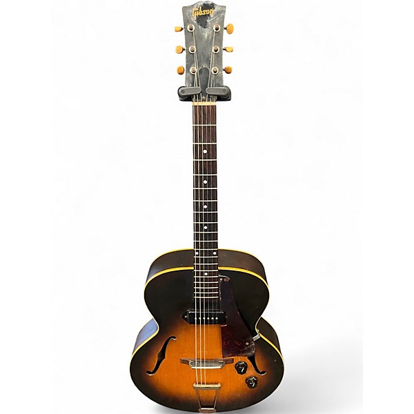 Used 1954 Gibson ES125 2 Tone Sunburst Hollow Body Electric Guitar