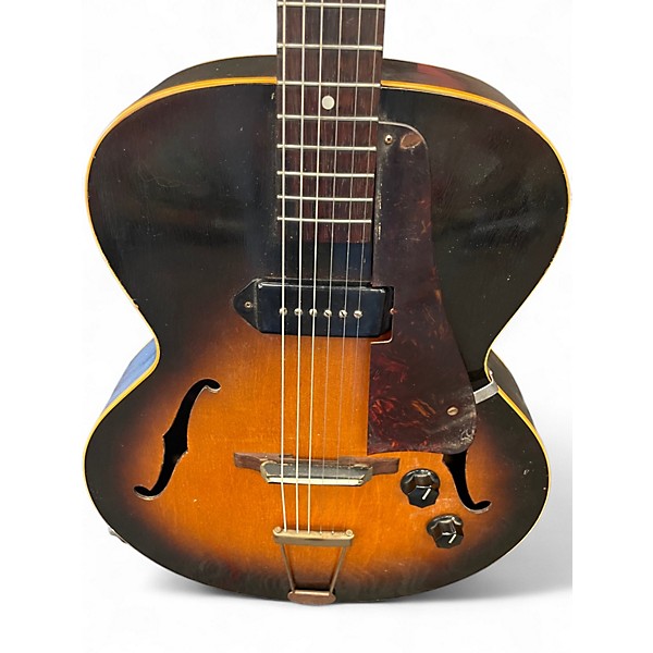 Used 1954 Gibson ES125 2 Tone Sunburst Hollow Body Electric Guitar