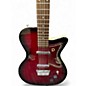 Used Danelectro 56' BARITONE RED BURST Solid Body Electric Guitar