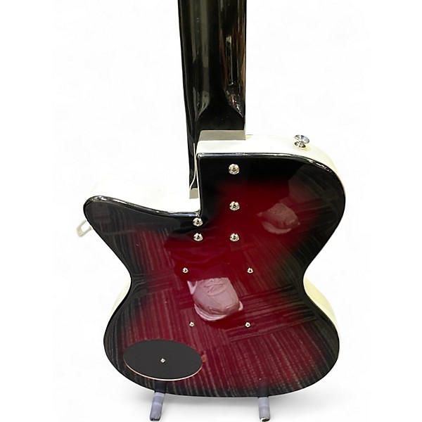 Used Danelectro 56' BARITONE RED BURST Solid Body Electric Guitar