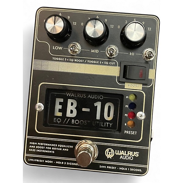 Used Walrus Audio EB10 Effect Pedal