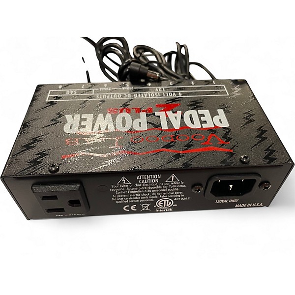 Used Voodoo Lab Pedal Power 2+ Power Supply