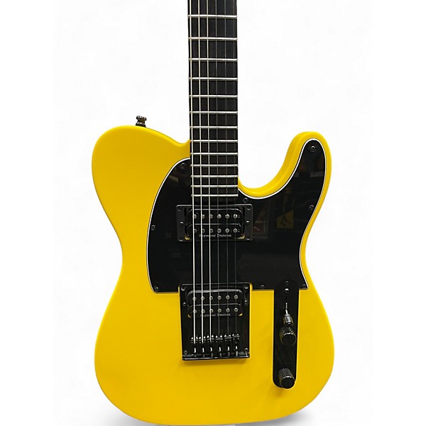 Used 2024 Fender Player II Advanced Telecaster Ferrari Yellow Solid Body Electric Guitar