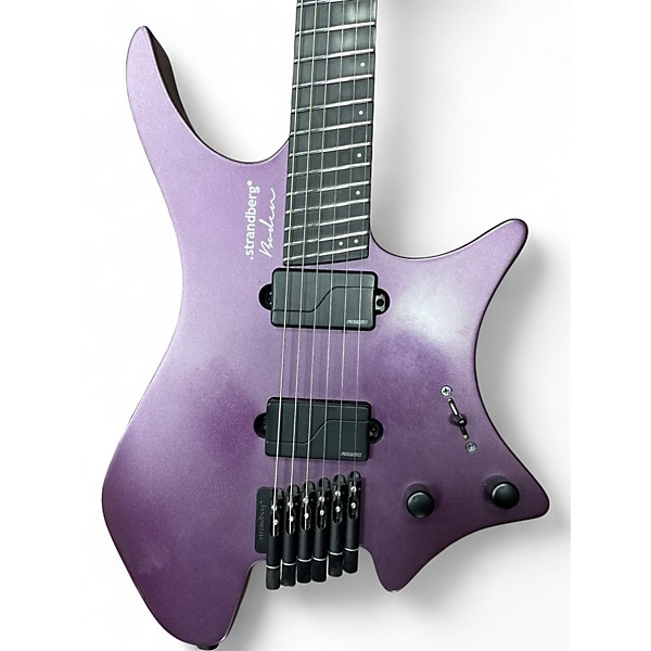 Used strandberg Boden Metal 6 PURPLE METALLIC Solid Body Electric Guitar
