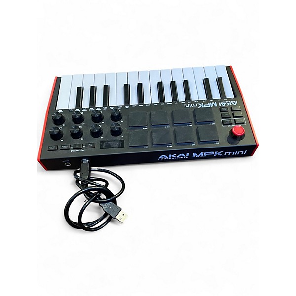 Used Akai Professional MPK Mini MIDI Controller