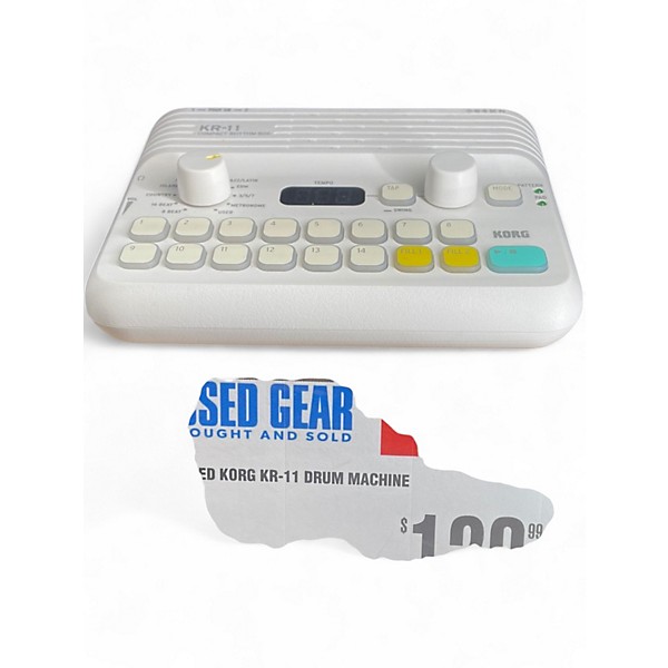 Used KORG KR-11 Drum Machine
