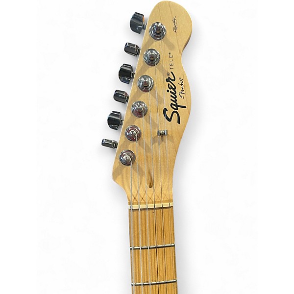 Used Squier Affinity Telecaster Arctic White Solid Body Electric Guitar