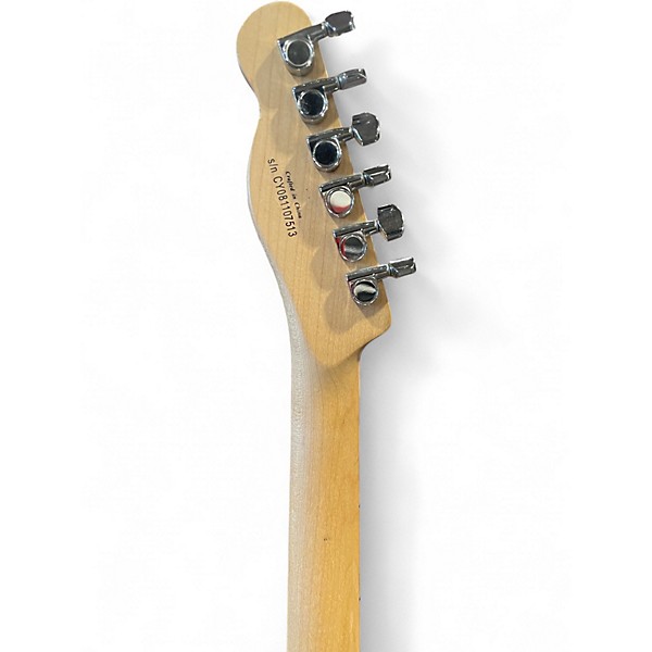 Used Squier Affinity Telecaster Arctic White Solid Body Electric Guitar