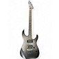 Used ESP LTD MH1000 Black and Silver Solid Body Electric Guitar thumbnail