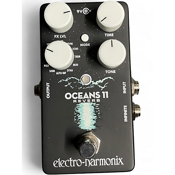 Used Electro-Harmonix Oceans 11 Reverb Effect Pedal