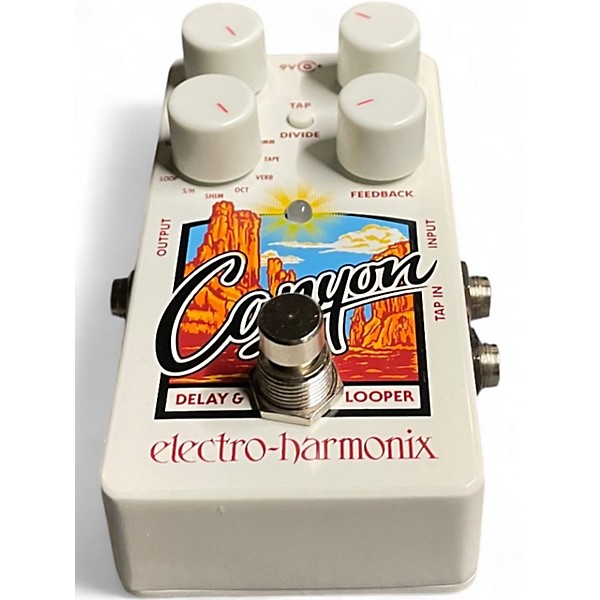 Used Electro-Harmonix Canyon Delay and Looper Effect Pedal