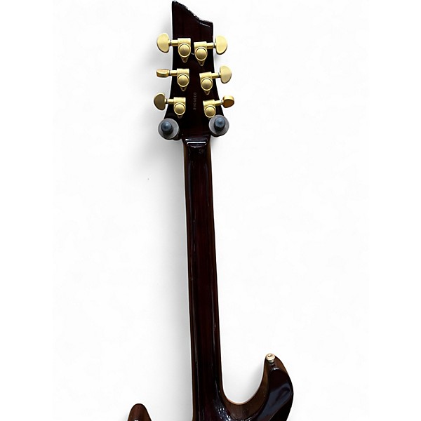 Used Schecter Guitar Research DIAMOND C1 CLASSIC Rootbeer Solid Body Electric Guitar