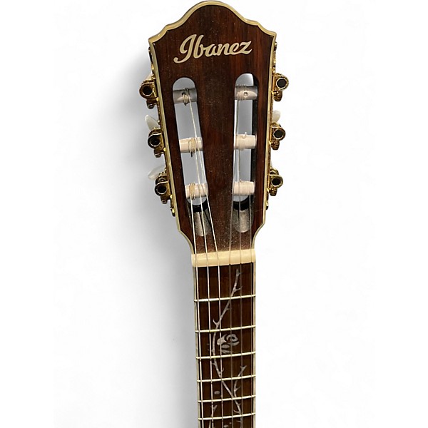 Used Ibanez TOD10N Black Classical Acoustic Electric Guitar