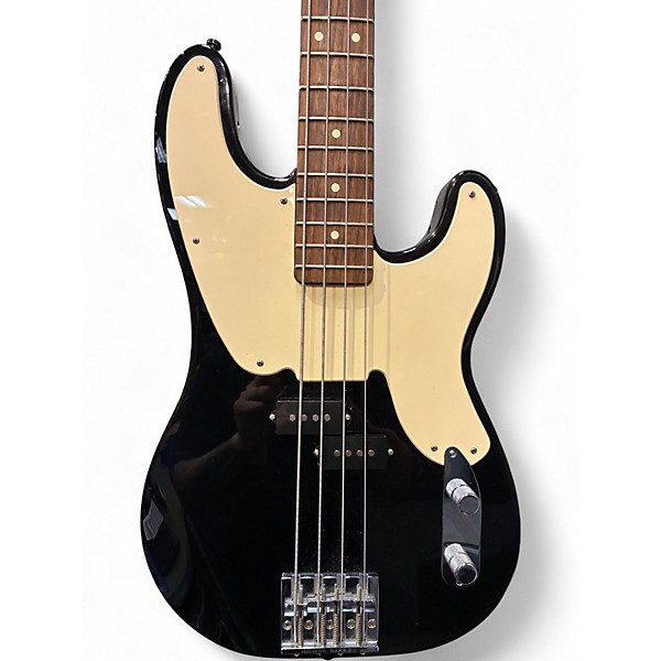Used 2000s Fender Mike Dirnt Signature Precision Bass Black Electric Bass Guitar