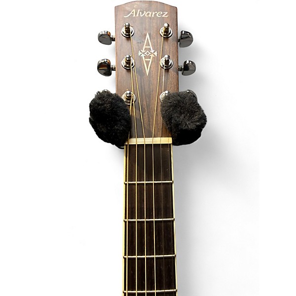 Used Alvarez AF65GD 50th Anniversary Grateful Dead Montage Natural Acoustic Guitar