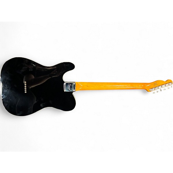 Used 2022 Squier Classic Vibe Baritone Custom Telecaster Black Baritone Guitars