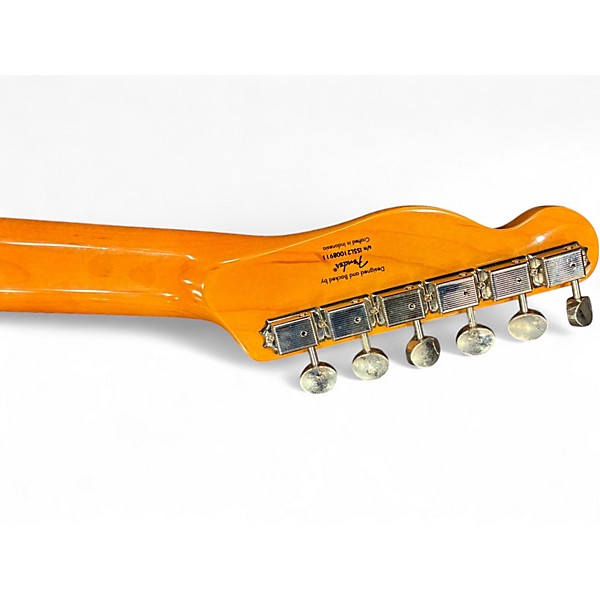 Used 2022 Squier Classic Vibe Baritone Custom Telecaster Black Baritone Guitars