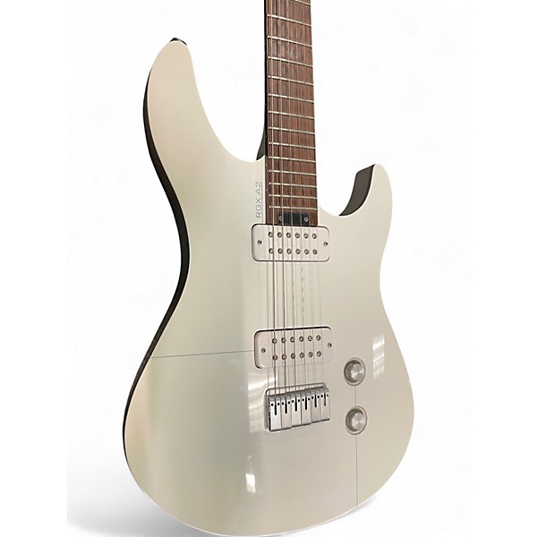 Used Yamaha RGX A2R WHITE Solid Body Electric Guitar