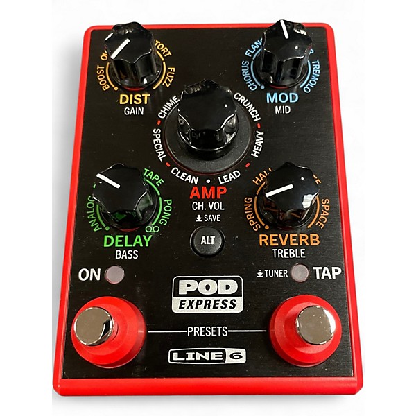 Used Line 6 Pocket Pod Express Amp Modeler Effect Processor