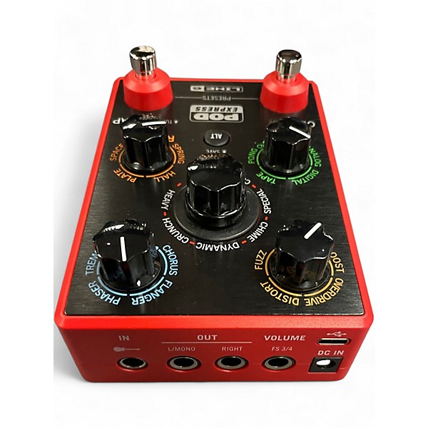 Used Line 6 Pocket Pod Express Amp Modeler Effect Processor