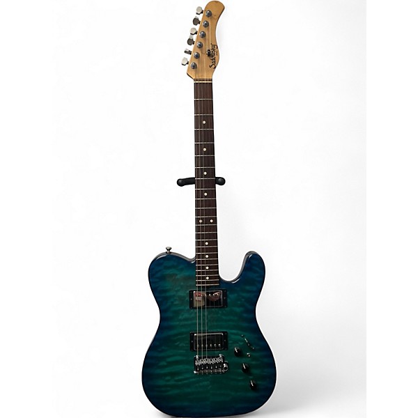 Used Sadowsky Guitars T Style Bora Blue Solid Body Electric Guitar