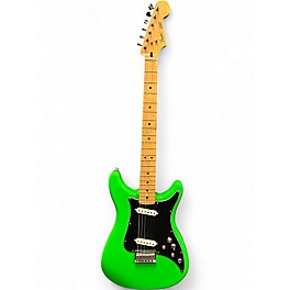 Used Fender Player Lead II Apple Green Solid Body Electric Guitar