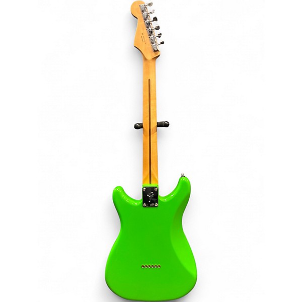 Used Fender Player Lead II Apple Green Solid Body Electric Guitar