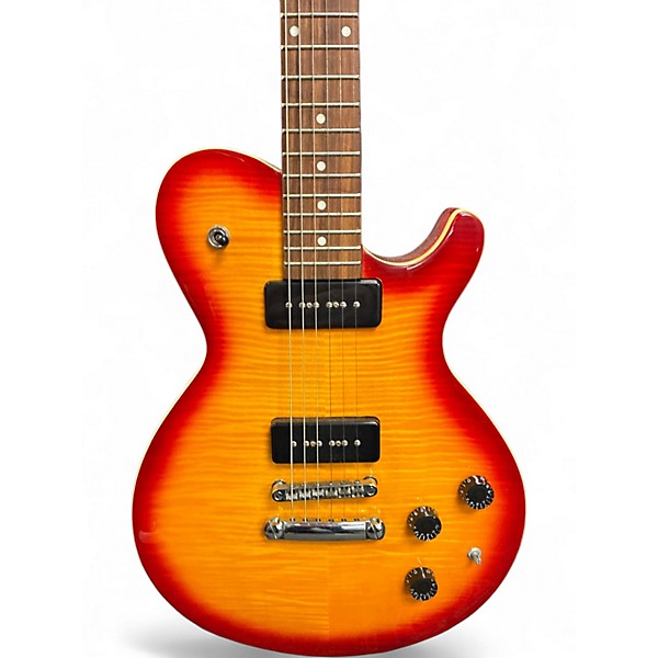 Used Dean Evo P90 2 Tone Sunburst Solid Body Electric Guitar