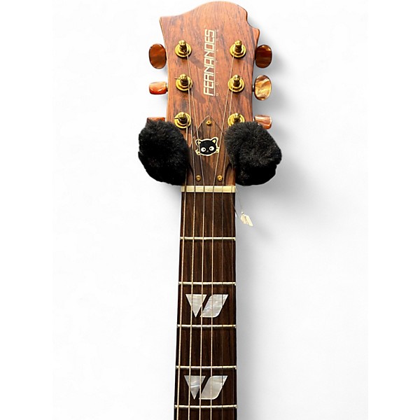 Used Fernandes LSA-65 Seafoam Green Acoustic Electric Guitar