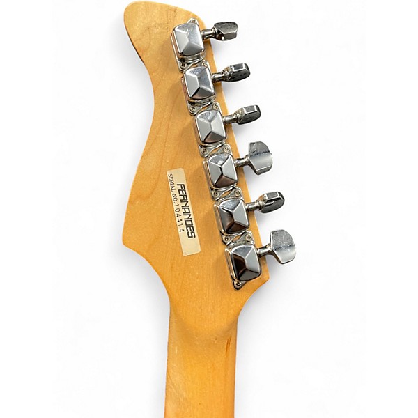 Used Fernandes HSS Strat Style 2 Color Sunburst Solid Body Electric Guitar