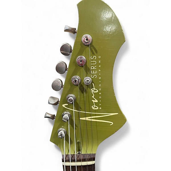 Used 2023 Novo SERUS H2 UFFINGTON GREEN Solid Body Electric Guitar