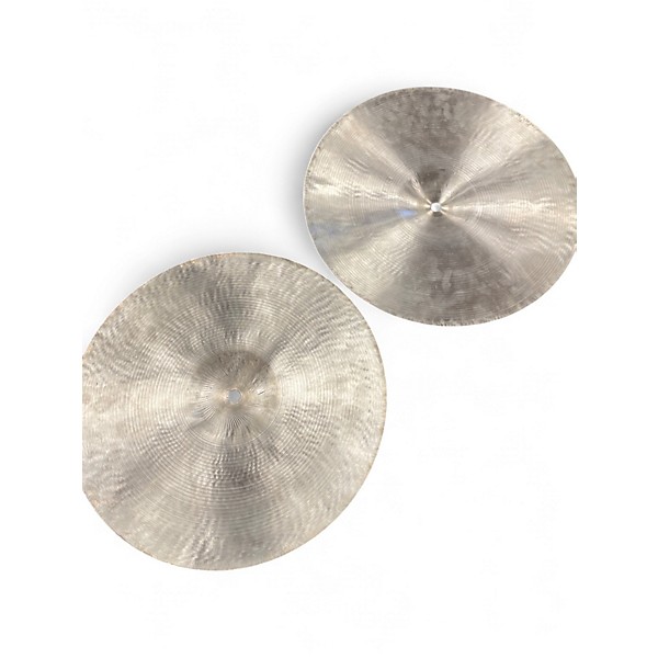 Used Verve Percussion  14in 14" HI HATS  Cymbal