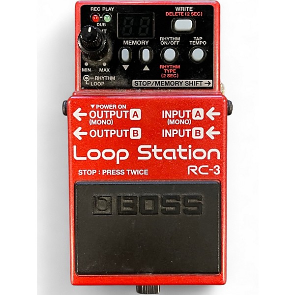Used BOSS RC3 Loop Station Pedal