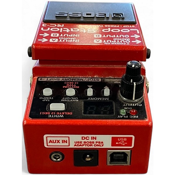 Used BOSS RC3 Loop Station Pedal