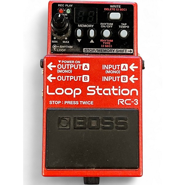 Used BOSS RC3 Loop Station Pedal
