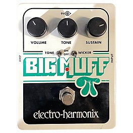 Used Electro-Harmonix XO Big Muff with Tone Wicker Distortion Effect Pedal